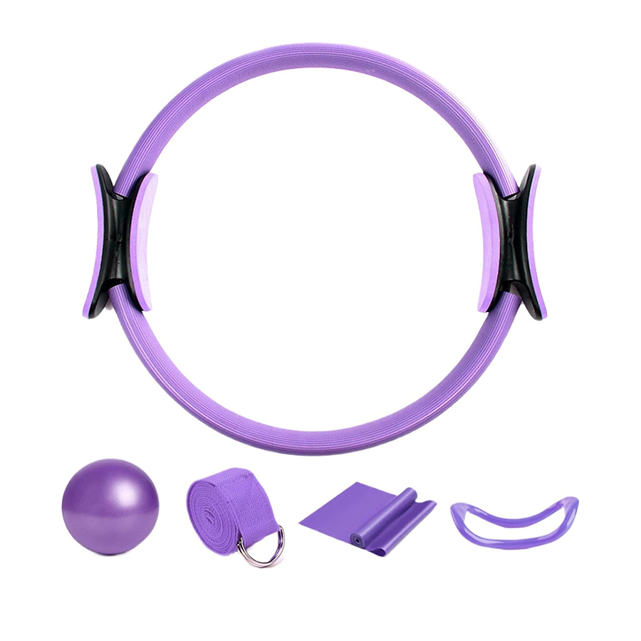 Pilates Yoga Kit - Kişiselleştirilmiş LOGO'lu Kadınlar İçin Beş Parçalı