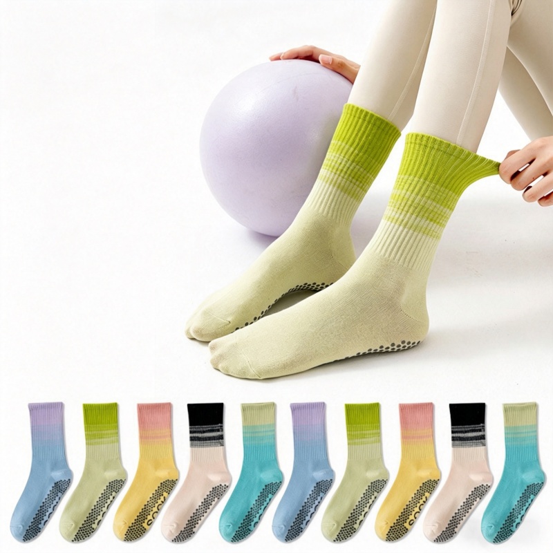 Pilates Is Yoga - Dreamlikelin 1 Çift Kadın Orta Buzağı