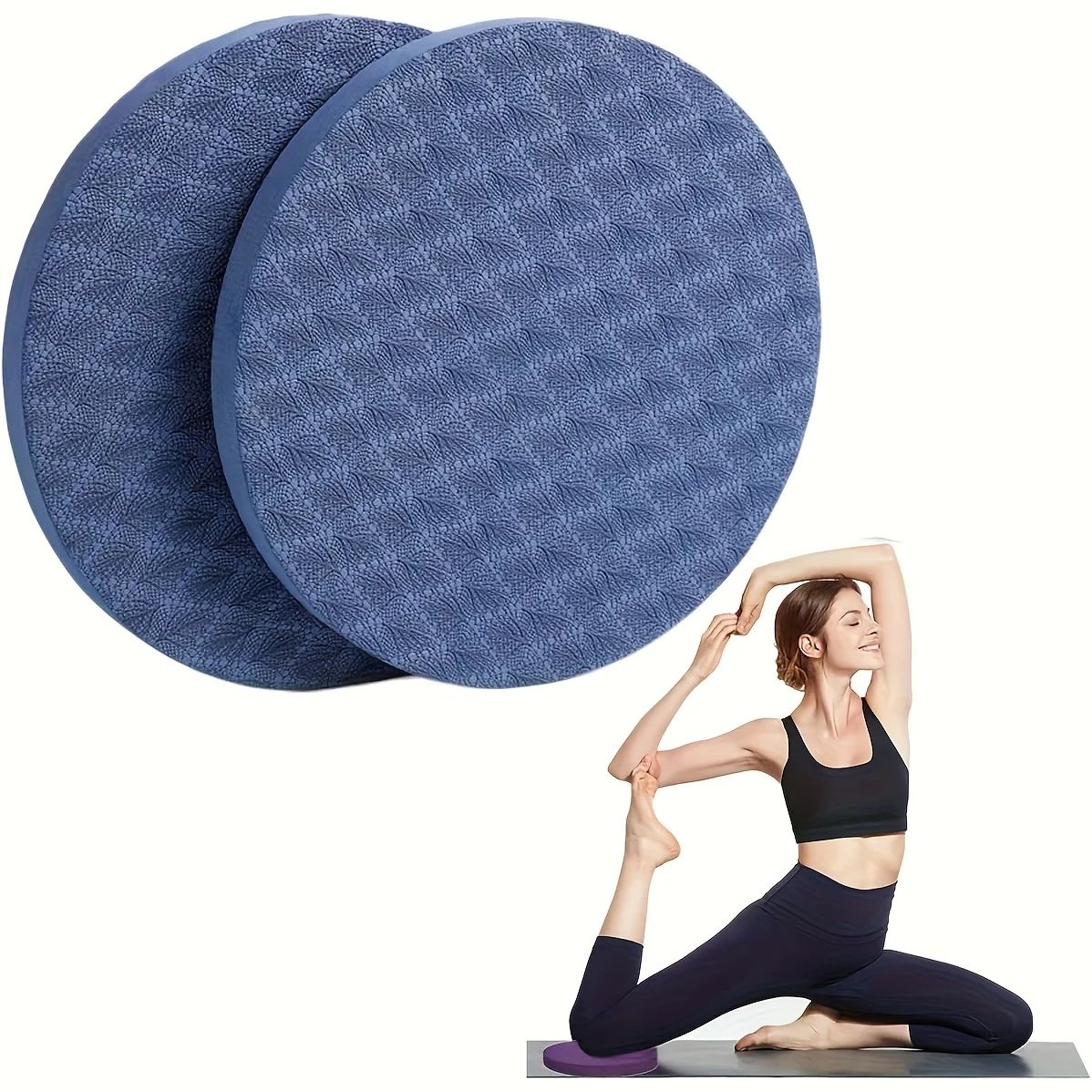 Pilates Yoga Kit - 2'li Paket Yoga Dizlikleri Yoga Diz