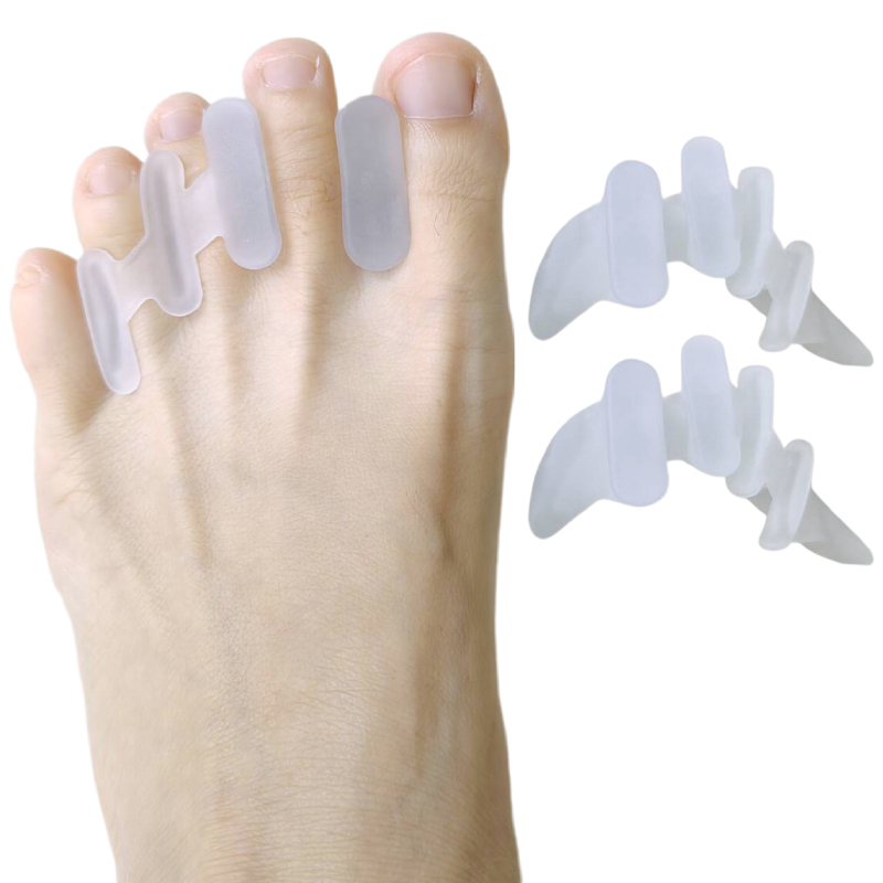 Toe Separator Silicon - 1 çift koruyucu ayak ayırıcı uygun