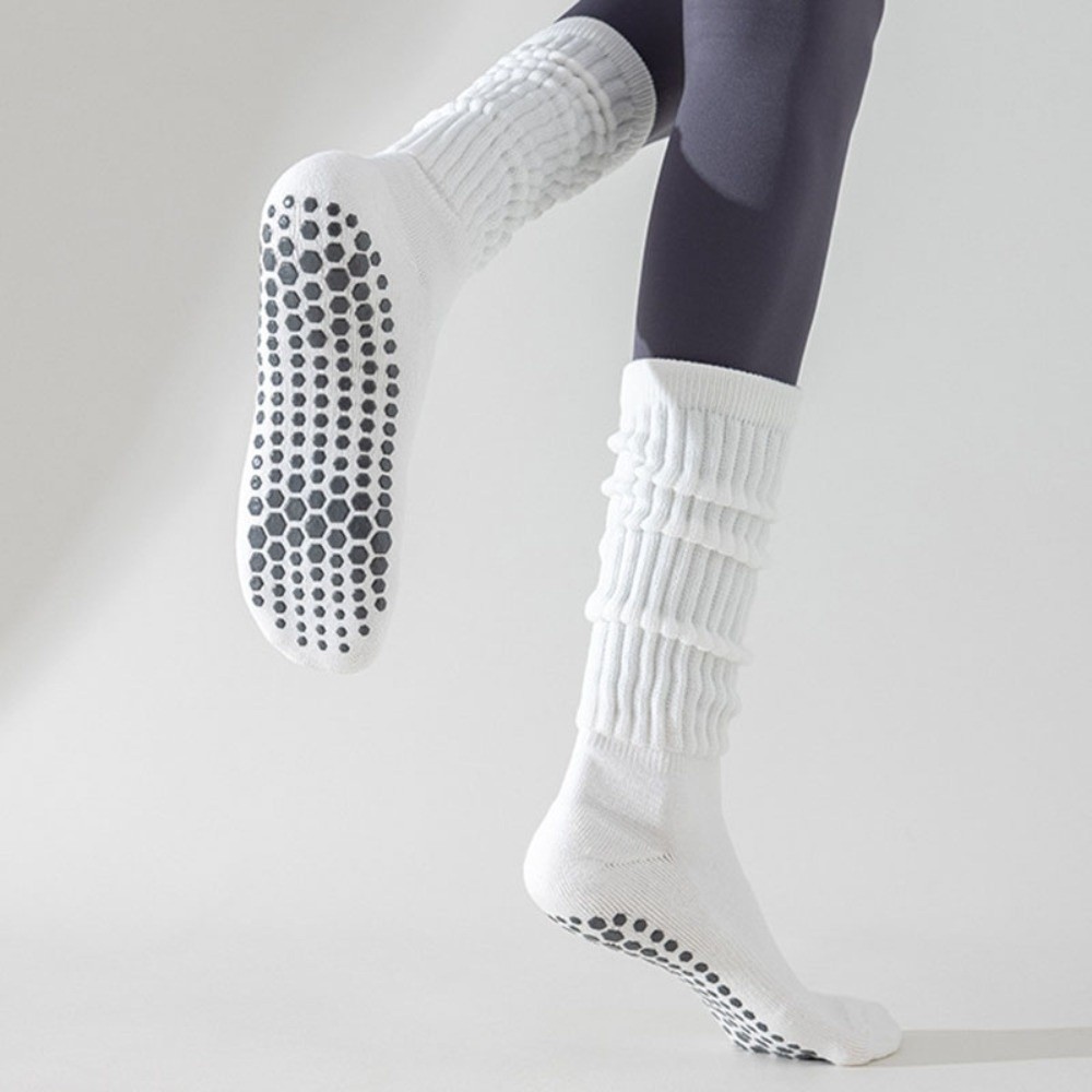 Pilates Yoga Footwear - Yeni Düz Renk Yoga Çorapları Silikon