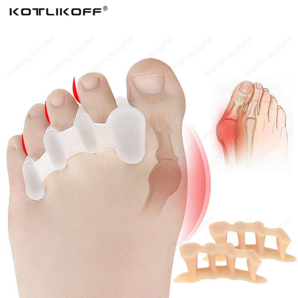 Toe Separator Silicon - Ayak Koruyucu Ayak Parmakları Ayırıcı Silikon