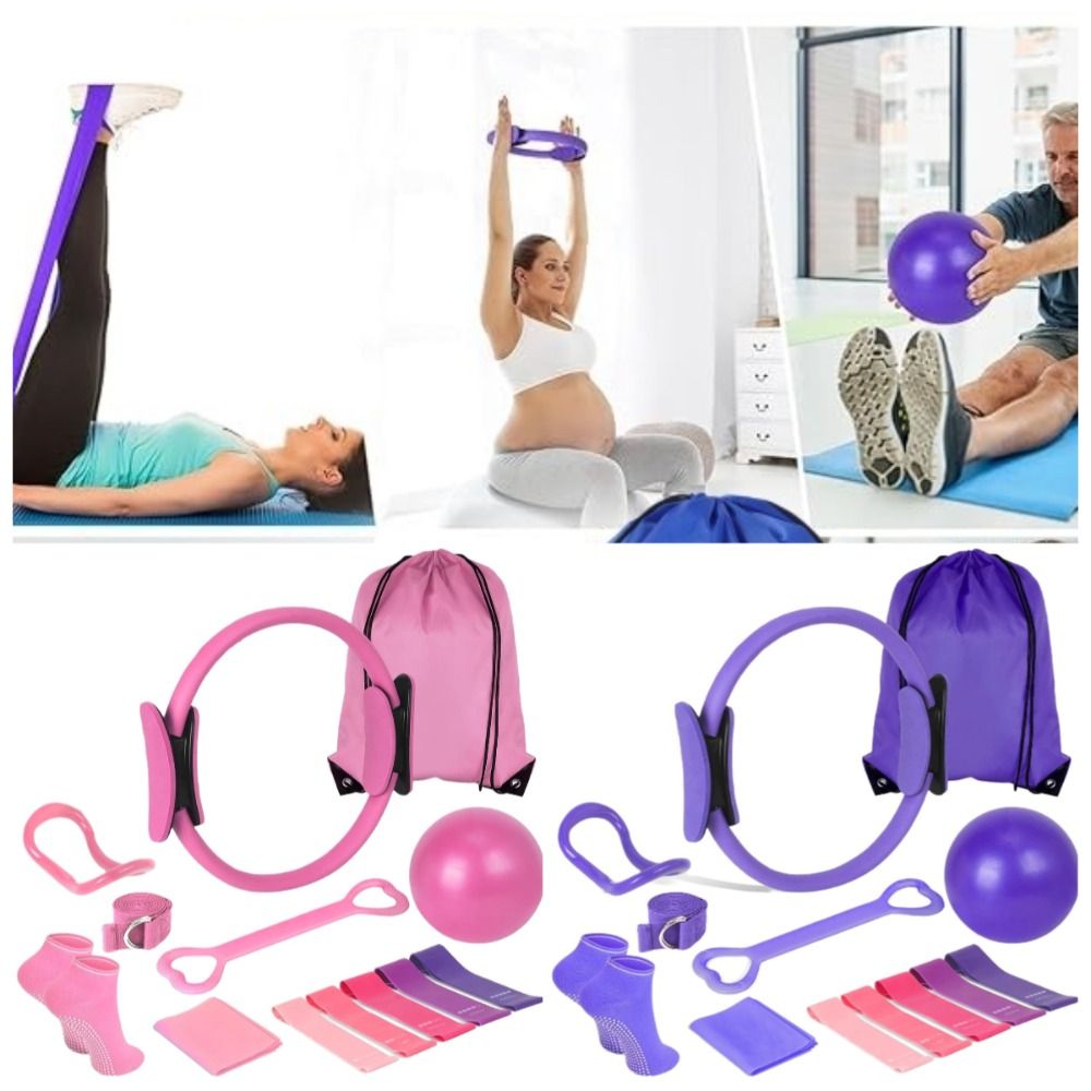 Pilates Yoga Weight Loss - 13 Parça/Set Taşınabilir Pilates Topu Seti