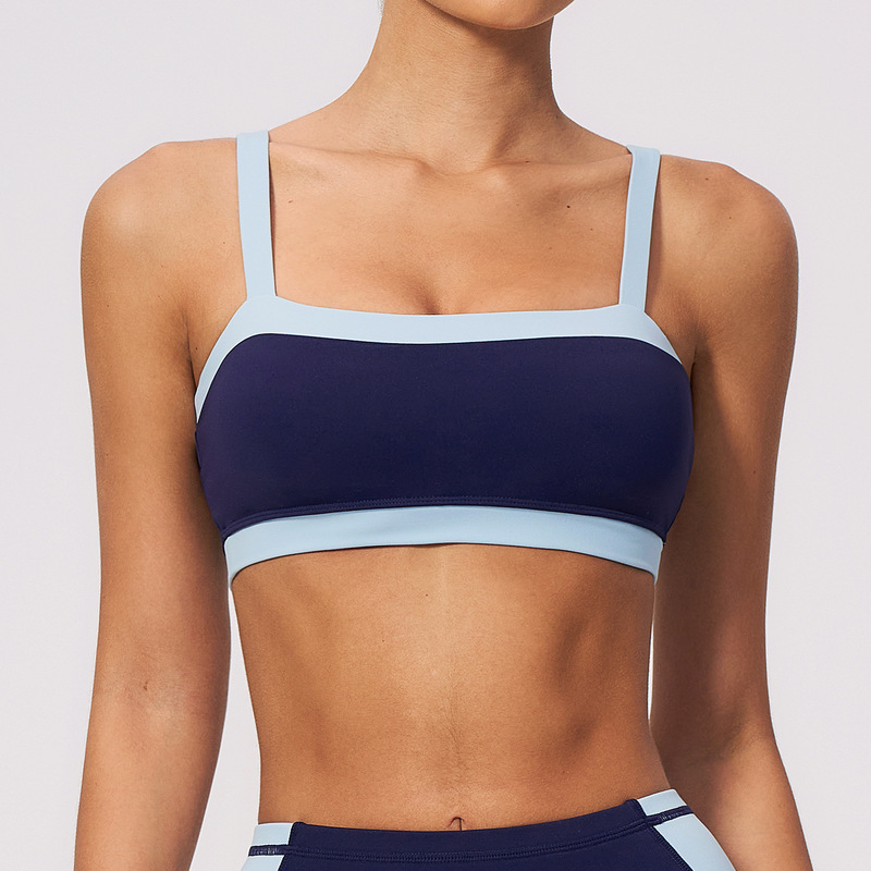 Pilates Yoga Wear - Kadınlar İçin Ten Rengi Spor Sütyeni