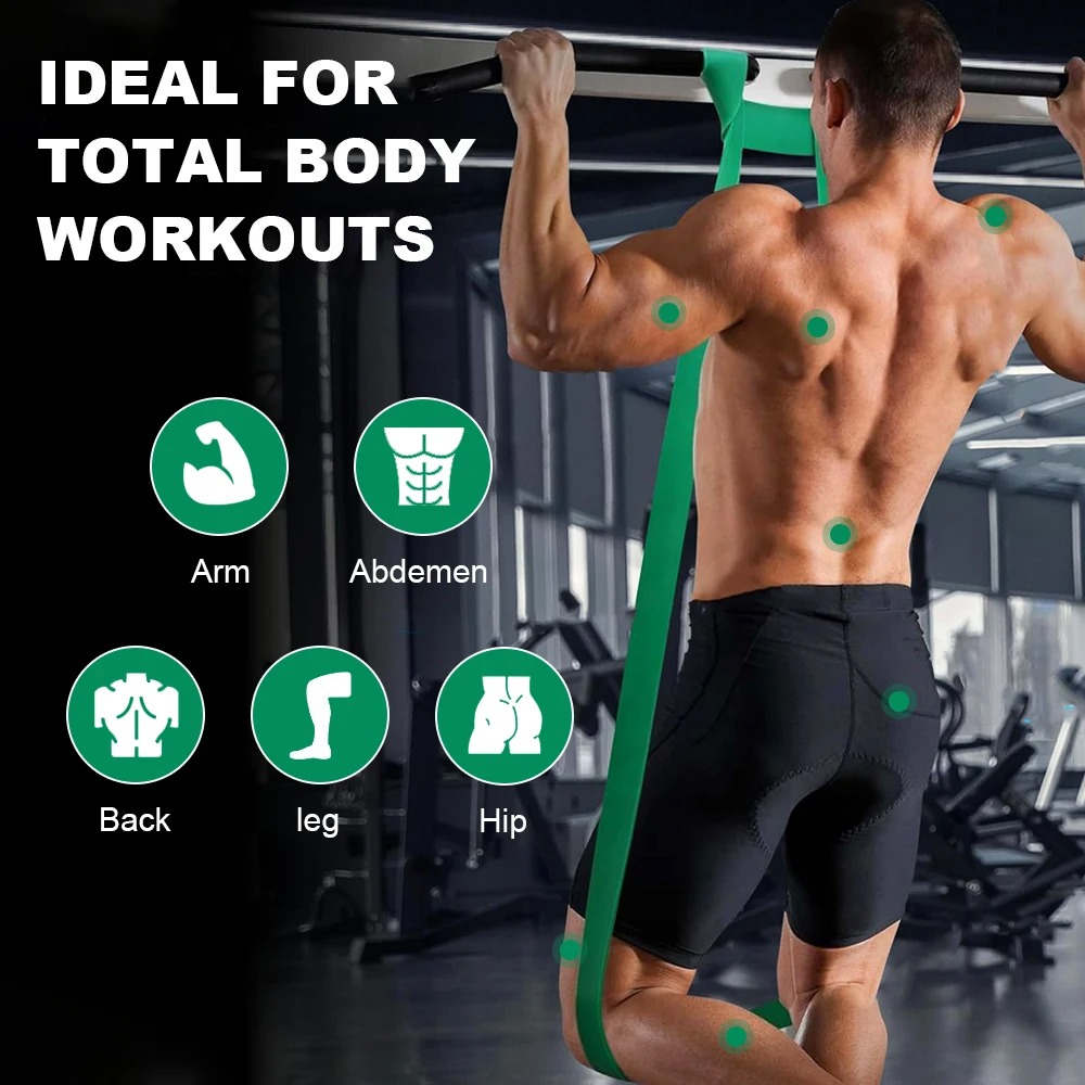 Pilates Yoga Home Workout - 5~230lbs Fitness Direnç Bandı Boks Çeviklik