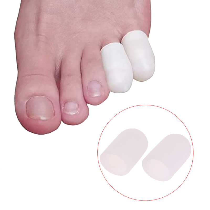 Toe Separator Silicon - YENİ 2 Adet Silikon Jel Küçük