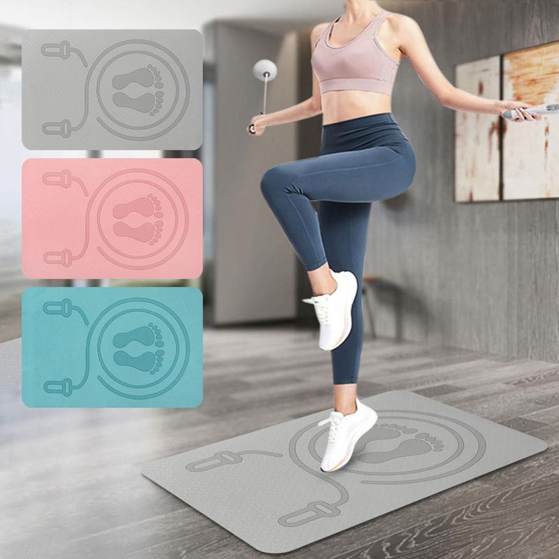 Pilates Yoga Home Workout - 6mm Atlama İpi Matı TPE Malzeme