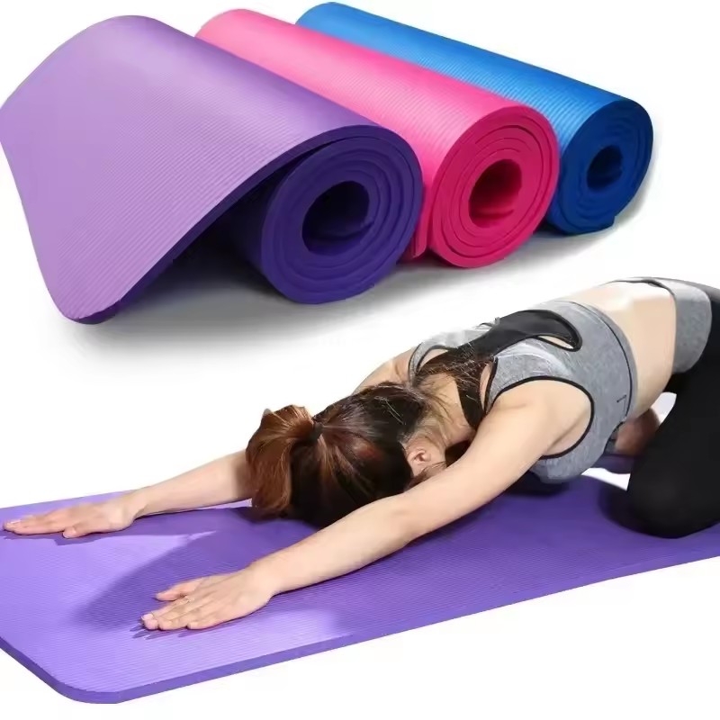 Pilates Yoga Mat Thickness - 1CM Kalınlığında Yoga Matı Kaymaz Spor