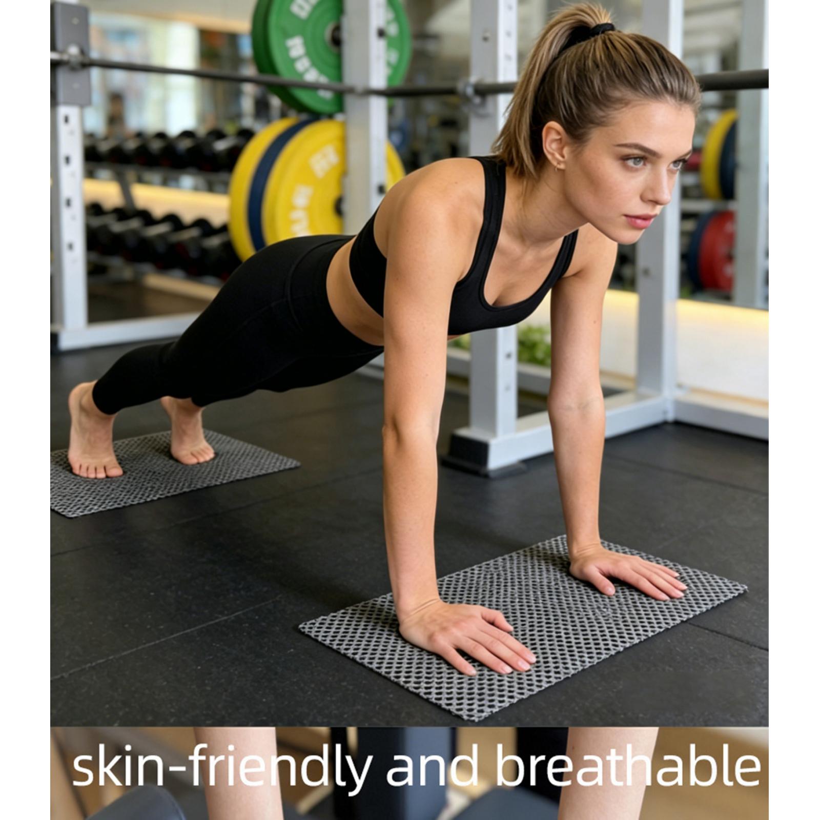 Pilates Yoga Reformer - 2 adet/takım Pilates kaymaz Mat istikrarlı