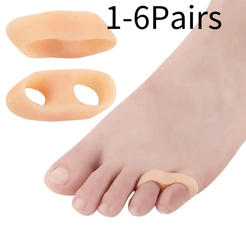 Toe Separator Silicon - 1/2/3/4/5/6 çift jel parmak koruyucu mısır