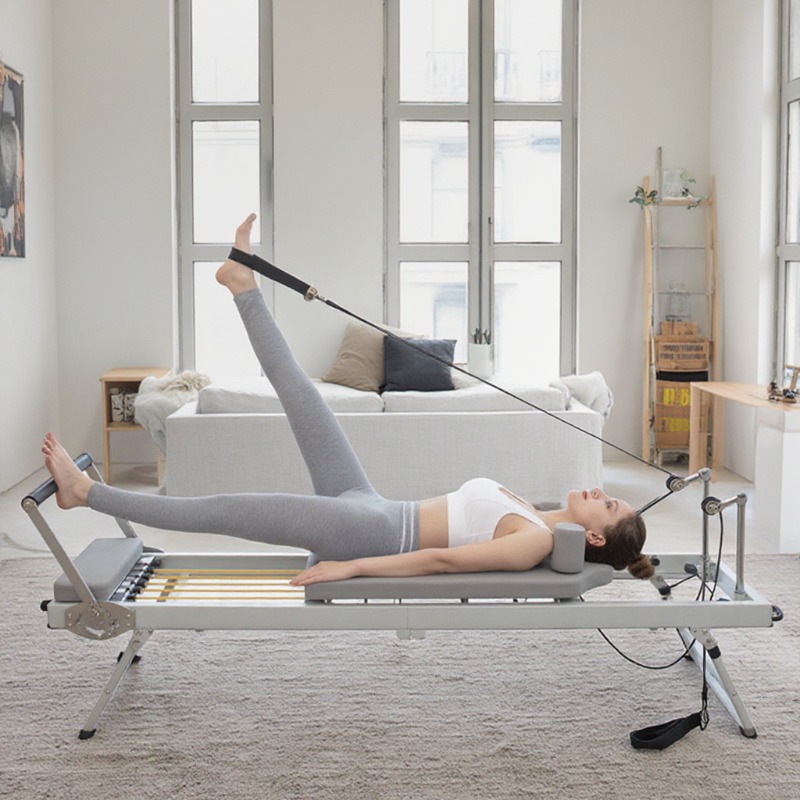 Pilates Yoga Weight Loss - Büyük Katlanır Pilates Reformer Ekipmanları Çekirdek