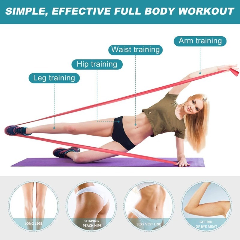 Doğal Lateks Direnç Bantları,  - Pilates Yoga Reformer incelemesi ve fiyatı