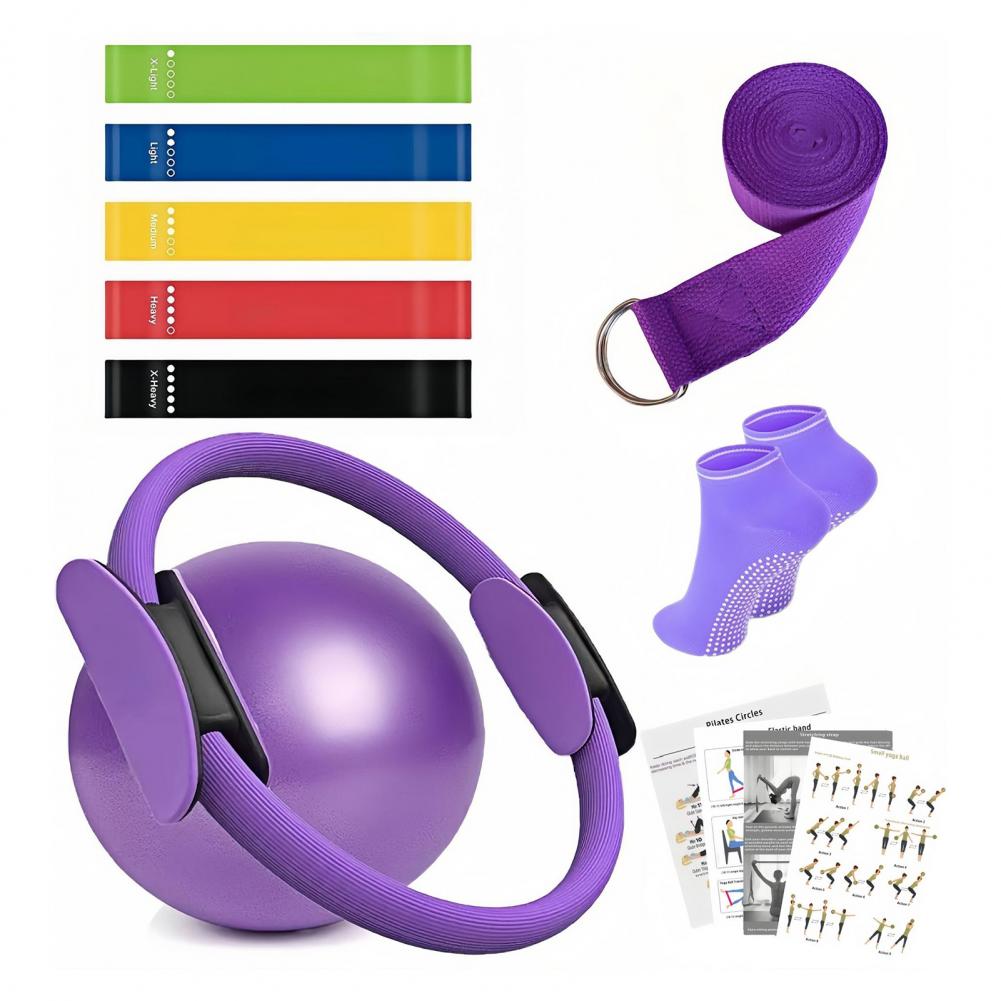 9 adet/takım Yoga Fitness seti - Pilates Yoga Kit incelemesi ve fiyatı