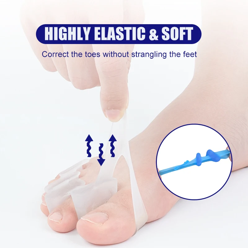 1 çift Silikon Ayak Ayırıcı Bu - Toe Separator Silicon incelemesi ve fiyatı