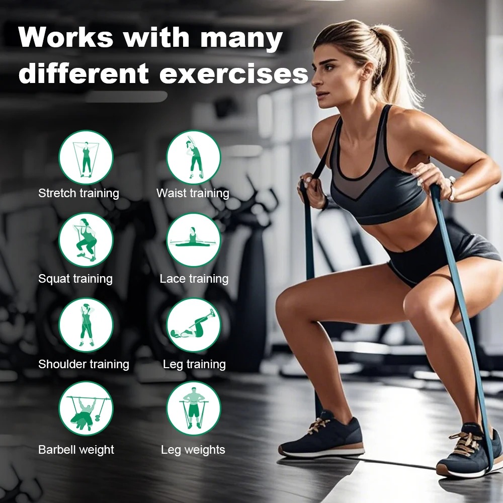 5~230lbs Fitness Direnç Bandı  - Pilates Yoga Home Workout incelemesi ve fiyatı