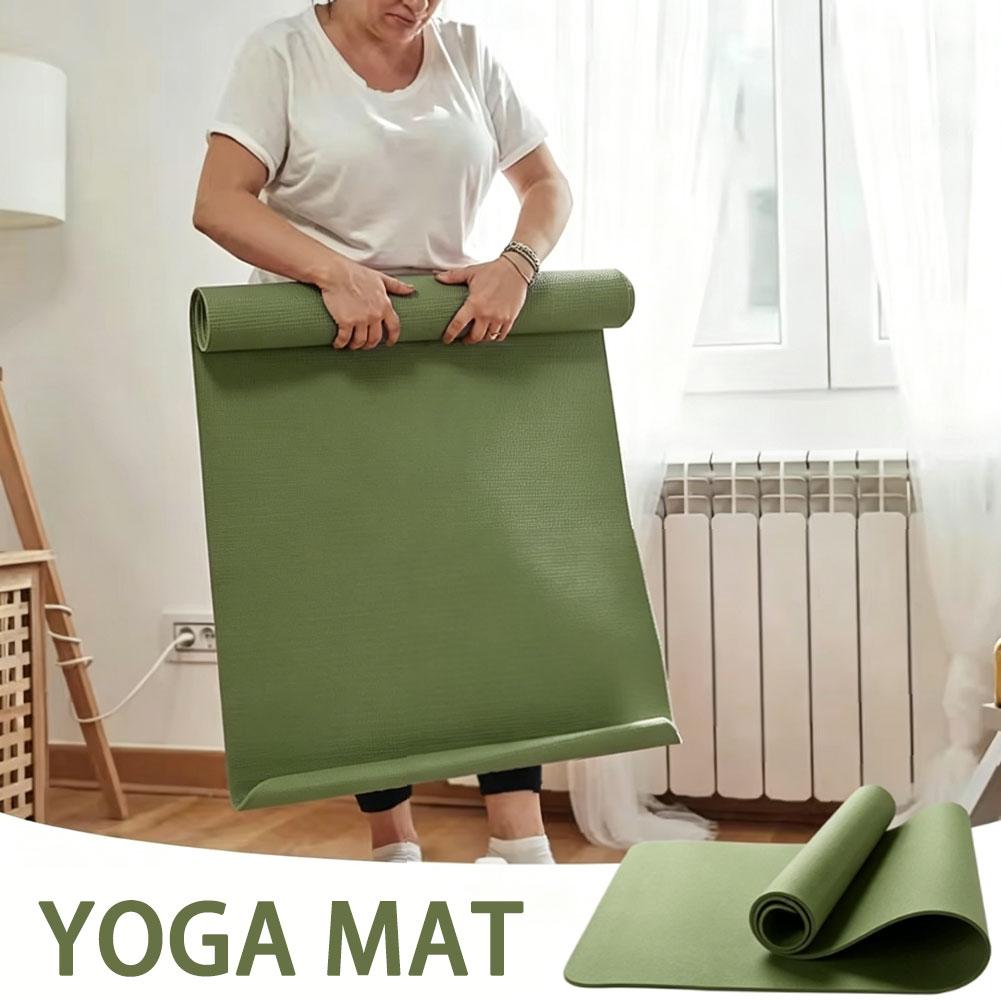 1/2 adet kalın Yoga Mat kaymaz - Pilates Yoga Mat Thickness incelemesi ve fiyatı