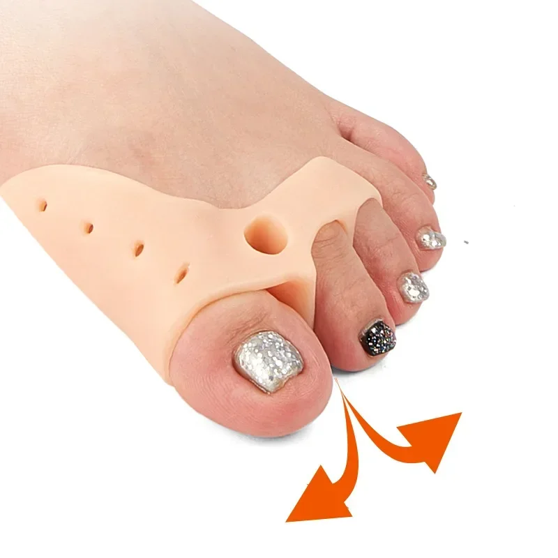 1 çift Silikon Ayak Düzeltici  - Toe Separator Silicon incelemesi ve fiyatı