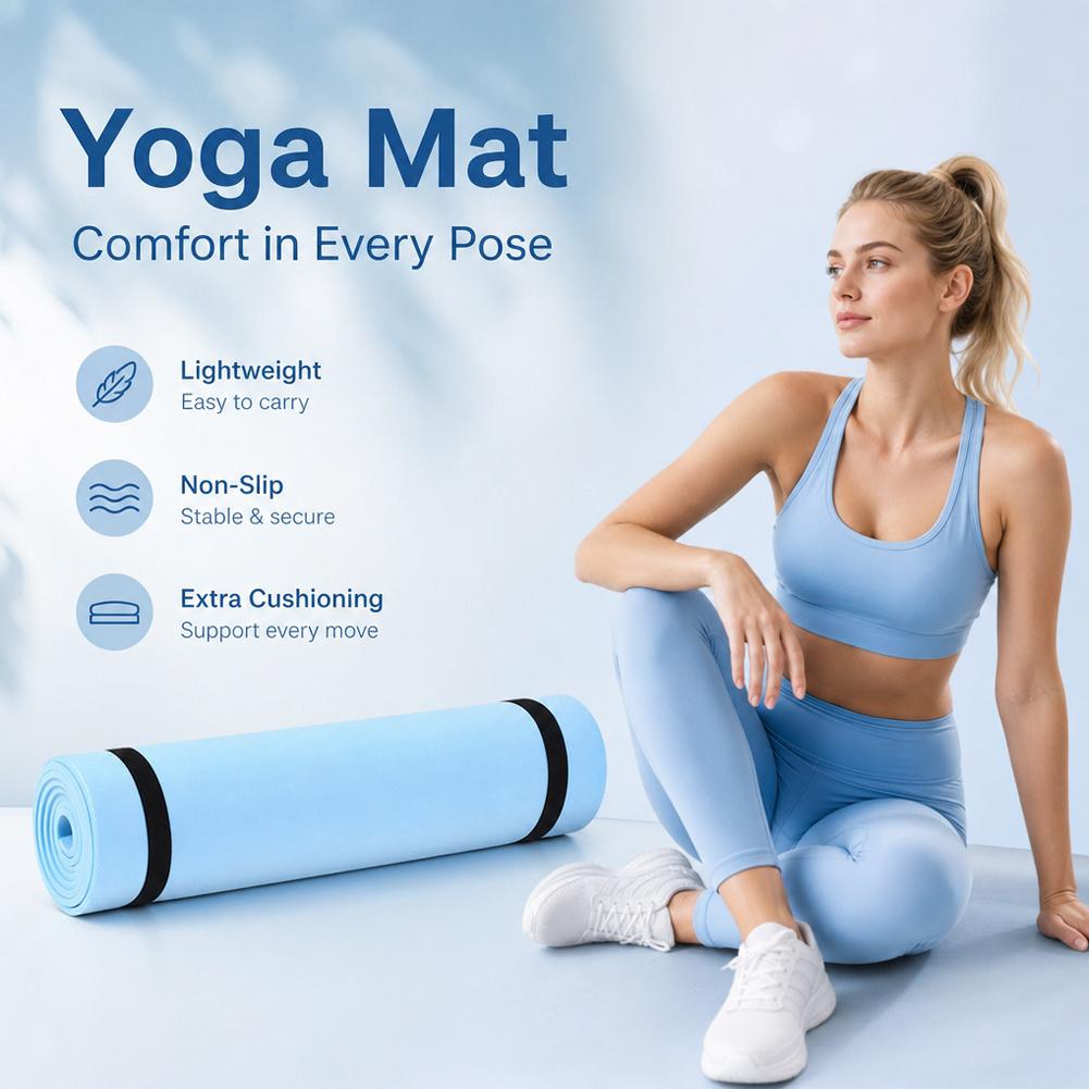 1/2 adet kalın Yoga matı kayma - Pilates Yoga Mat Thickness incelemesi ve fiyatı