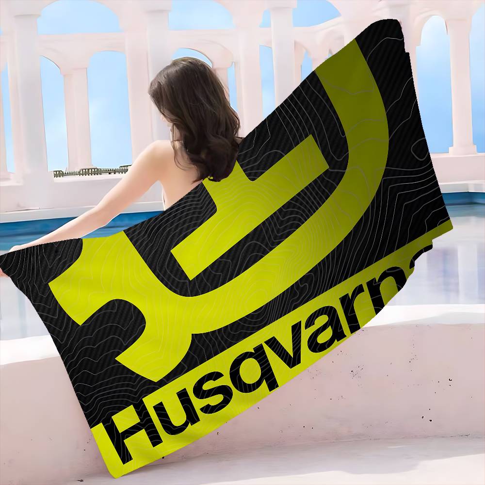 H-HusqvarnaS Logolu Plaj Havlu - Pilates Yoga Towel incelemesi ve fiyatı