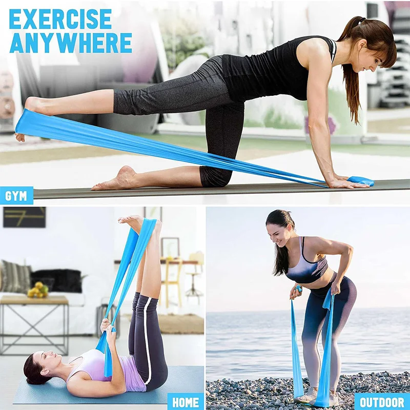 Elastik Yoga Fitness Bantları  - Pilates Yoga Home Workout incelemesi ve fiyatı