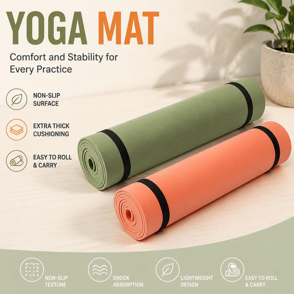 180x50cm Kaymaz Pilates Yoga M - Pilates Yoga Mat Thickness incelemesi ve fiyatı